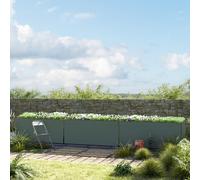 GFP Kingsize 535 x 77 x 77 cm Raised garden bed, Anthracite grey - (GFPV00449)