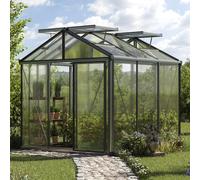 GFP Pro 235 x 235 cm Greenhouse, aluminium, no extras - (GFPV00170)