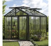 GFP Pro 235 x 235 cm Greenhouse, anthracite grey, RAL 7016, no extras - (GFPV00173)