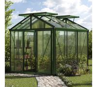 GFP Pro 235 x 235 cm Greenhouse, green, RAL 6005, no extras - (GFPV00176)