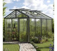 GFP Pro 235 x 311 cm Greenhouse, aluminium, no extras - (GFPV00179)