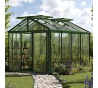 GFP Pro 235 x 311 cm Greenhouse, green, RAL 6005, no extras - (GFPV00185)