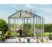 GFP Pro 263 x 325 cm Greenhouse, aluminium, Special offer set: Pro 2 - (GFPV00703)