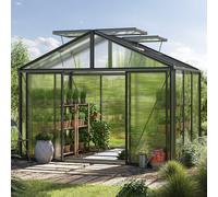 GFP Pro 311 x 235 cm Greenhouse, anthracite grey, RAL 7016, Special offer set: Pro 2 - (GFPV00209)