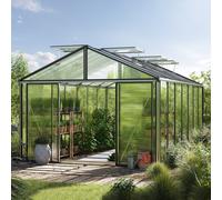 GFP Pro 311 x 534 cm Greenhouse, aluminium, no extras - (GFPV00230)