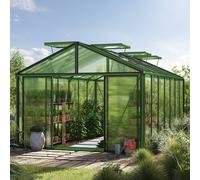 GFP Pro 311 x 534 cm Greenhouse, green, RAL 6005, no extras - (GFPV00278)