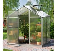 GFP Standard 192 x 131 cm Greenhouse, incl. special offer set XL, 6 mm twin-wall sheets - (GFPV00003)