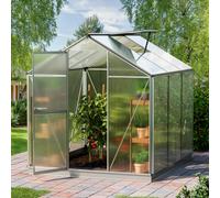 GFP Standard 192 x 192 cm Greenhouse, 6 mm twin-wall sheets, no extras - (GFPV00008)