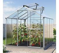 GFP Standard 192 x 256 cm Greenhouse, 6 mm twin-wall sheets, incl. special offer set XL - (GFPV00729)