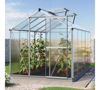 GFP Standard 192 x 317 cm Greenhouse, 6 mm twin-wall sheets, incl. special offer set XL - (GFPV00732)
