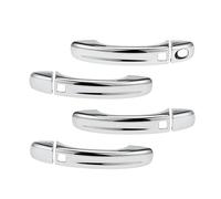 GFRDMAZ Vehicle Door Handle Guard Compatible with for Q7 2007 2008 2009 2010 2011 2012 2013 2014 2015 Car Exterior Door Handle Decoration Shell OEM:4L0837205A 4L0837205B