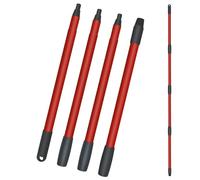 GFRED 1 PCS Mop Handle Replacement Accessories Compatible with Vileda Spin Turbo/Turbo Smart/EasyWring Mop Adjustable Four-Section Pole for Easy Installation （Only Mop Handle are Included）