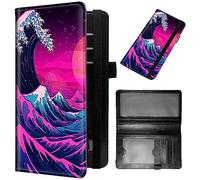 GFRGTFHYT Checkbook Cover for Women & Men PU Leather Checkbook Covers for Personal Checkbook Slim Check Book Credit Card Holder Holder Wallet with RFID Blocking for Duplicate Checks, Sea Wave