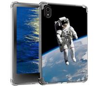 GFRGTFHYT Clear Case for iPad 10th Generation 10.9 inch (2023/2022 Release) Slim Lightweight Soft TPU Transparent Silicone Protective Back Cover Case for iPad 10th Generation 10.9", Space-Man Universe