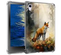 GFRGTFHYT Clear Case for iPad Mini 6 8.3 Inch 2021 for iPad Mini 6th Generation Case Slim Soft TPU Transparent Back Cover Case for 2021 iPad Mini 8.3" 6th Gen A2567 A2568 A2569,Art Fox