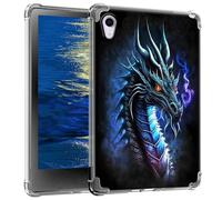 GFRGTFHYT Clear Case for iPad Mini 6 8.3 Inch 2021 for iPad Mini 6th Generation Case Slim Soft TPU Transparent Back Cover Case for 2021 iPad Mini 8.3" 6th Gen A2567 A2568 A2569,Cool Dragon