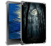GFRGTFHYT Clear Case for Samsung Galaxy Tab S6 Lite 10.4 Inch 2020/2022 Slim Lightweight Soft TPU Transparent Silicone Back Cover Case for Galaxy Tab S6 Lite (SM-P610/P613/P615/P619),Moonlight Forest