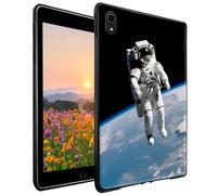 GFRGTFHYT for iPad 10th Generation Case 10.9 Inch 2022 Girls Women Slim Lightweight Soft TPU Silicone Shockproof Protective Back Shell Cover Case for iPad 10th Gen 10.9 inch 2022, Space-Man Universe