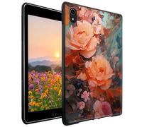 GFRGTFHYT for iPad 10th Generation Case 10.9 Inch 2022 Wen Women Slim Lightweight Soft TPU Silicone Shockproof Protective Back Shell Cover Case for iPad 10th Gen 10.9 inch 2022,Art Watercolour Flowers