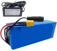 GFRYSBMQ 36V 8AH 10AH 13AH 15AH 18AH 20AH E-Bike Li-Ion Batterie,36V High Power Batterie Fahrrad Akku Wasserdichter PVC-Akku Für 200W 400W 500W 800W Scooter Motorrad, Mit Ladegerät