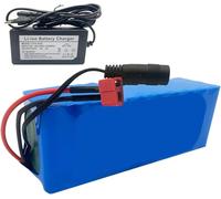 GFRYSBMQ 36V 8AH 10AH 13AH 15AH 18AH 20AH E-Bike Li-Ion Batterie,36V High Power Batterie Fahrrad Akku Wasserdichter PVC-Akku Für 200W 400W 500W 800W Scooter Motorrad, Mit Ladegerät