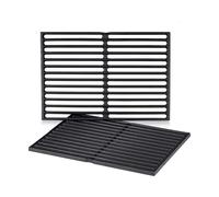 GFTIME 30cm Cast Iron Grill Grates 7526 - Fits Weber Spirit E-310/E-320, S-310/S-320, Spirit 700 & Genesis (Set of 2)