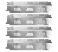 GFTIME 37CM Heat Plate for Charbroil, Kenmore, Nexgrill, Thermos, Master Forge, Uniflame 750, Savor Pro, stainless steel Heat Shield, Flame Tamer spare parts for Most Gas Grill, 4 Pack