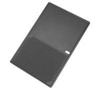 GFTIME 49.5 cm cast iron grill plate for Weber Genesis E-310/320/330, S-310/320/330, EP-310/320/330, CEP-310/320/330 gas grill (2007-2016), cast iron plancha replacement part for Weber 7524 7528, 1