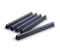 GFTIME 62.4CM 7540 Flavorizer Bars for Weber Genesis 300 E-310, E-320, S-310, S-320, EP, CEP-310 & 320, Porcelain-Enameled Flavor Bars Replacement Spare Parts (with Side Control Knobs)