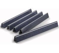 GFTIME 7536 7537 Porcelain Steel Flavorizer Bars for Weber Spirit E310/320 (2007-2012,with Side Control Konbs),Enameled Heat Plate for Spirit 700, Barbecue Grill Burner Cover Replacement Parts, 5 Pack