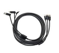 GFTVRCE for HTC Vive 3-in-1 Accessories Replacement Cable HDMI 5M, USB, Power VR Games