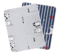 GFU 2 Pack Toddler Potty Training Bed Pads - Soft Waterproof Bedwetting Pee Protector Mat for Kids, Non-Slip Washable Incontinence Underpad, Multi-Layer Absorbent Mattress Protector Sheet -Cat Star