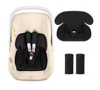 GFU Baby Car Seat Protector for Potty Training, Waterproof Absorbent Piddle Pad Liner - Universal Fit for Carseat Stroller Highchair, Washable Toddler Travel Mat for Accidents & Leaks, Black