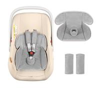 GFU Baby Piddle Pad Car Seat Protector, Potty Training Seat Liner - Waterproof Absorbent Cover for Carseat, Stroller, Highchair, Toddler Accidents & Nappy Leaks, Universal Washable Travel Mat, Gray