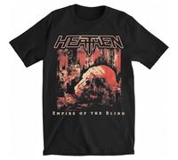 gfu6dle Men's Heathen Empire of The Blind Slim Fit T-Shirt Small Black L