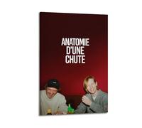 GFUWEWQEGUU Anatomy of A Fall Posters Aesthetic Wall Art Decorative Painting Poster Decor Vintage Canvas for Living Room Bed Room 24x36inch(60x90cm) Frame-style