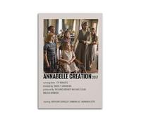 GFUWEWQEGUU Annabelle Creation Posters Aesthetic Wall Art Decorative Painting Poster Decor Vintage Canvas for Living Room Bed Room 24x36inch(60x90cm) Unframe-style