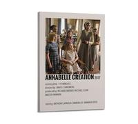 GFUWEWQEGUU Annabelle Creation Posters Aesthetic Wall Art Decorative Painting Poster Decor Vintage Canvas for Living Room Bed Room 16x24inch(40x60cm) Frame-style