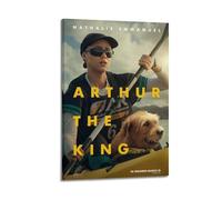 GFUWEWQEGUU Arthur The King Posters Aesthetic Wall Art Decorative Painting Poster Decor Vintage Canvas for Living Room Bed Room 24x36inch(60x90cm) Frame-style