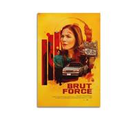 GFUWEWQEGUU Brut Force Posters Aesthetic Wall Art Decorative Painting Poster Decor Vintage Canvas for Living Room Bed Room 08x12inch(20x30cm) Unframe-style