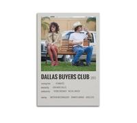 GFUWEWQEGUU Dallas Buyers Club Posters Aesthetic Wall Art Decorative Painting Poster Decor Vintage Canvas for Living Room Bed Room 16x24inch(40x60cm) Unframe-style