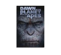 GFUWEWQEGUU Dawn of The Planet of The Apes Posters Aesthetic Wall Art Decorative Painting Poster Decor Vintage Canvas for Living Room Bed Room 24x36inch(60x90cm) Unframe-style