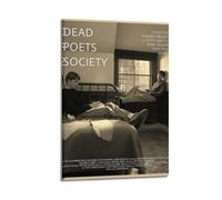GFUWEWQEGUU Dead Poets Society 1989 Posters Aesthetic Wall Art Decorative Painting Poster Decor Vintage Canvas for Living Room Bed Room 12x18inch(30x45cm) Frame-style