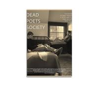 GFUWEWQEGUU Dead Poets Society 1989 Posters Aesthetic Wall Art Decorative Painting Poster Decor Vintage Canvas for Living Room Bed Room 12x18inch(30x45cm) Unframe-style