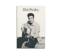 GFUWEWQEGUU Elvis Presley Posters Aesthetic Wall Art Decorative Painting Poster Decor Vintage Canvas for Living Room Bed Room 16x24inch(40x60cm) Unframe-style