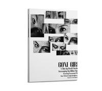 GFUWEWQEGUU Gone Girl Posters Aesthetic Wall Art Decorative Painting Poster Decor Vintage Canvas for Living Room Bed Room 08x12inch(20x30cm) Frame-style