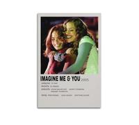 GFUWEWQEGUU Imagine Me & You Posters Aesthetic Wall Art Decorative Painting Poster Decor Vintage Canvas for Living Room Bed Room 08x12inch(20x30cm) Unframe-style