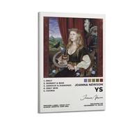 GFUWEWQEGUU Joanna Newsom Album YS Posters Aesthetic Wall Art Decorative Painting Poster Decor Vintage Canvas for Living Room Bed Room 16x24inch(40x60cm) Frame-style