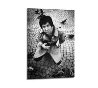 GFUWEWQEGUU Leonard Cohen（4） Posters Aesthetic Wall Art Decorative Painting Poster Decor Vintage Canvas for Living Room Bed Room 20x30inch(50x75cm) Frame-style