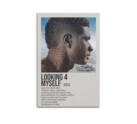 GFUWEWQEGUU Looking 4 Myself by Usher Posters Aesthetic Wall Art Decorative Painting Poster Decor Vintage Canvas for Living Room Bed Room 08x12inch(20x30cm) Unframe-style